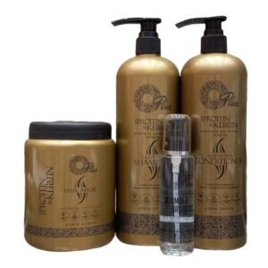 Oplus مجموعة العناية بالشعر بالبروتين والكيراتين من اوبلس 3*500 مل وسيروم 110 مل