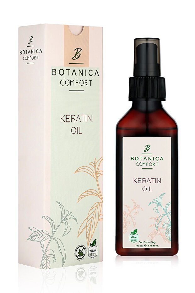 BOTANICA COMFORT زيت العناية بالكيراتين 100 مل - للشعر التالف للغاية