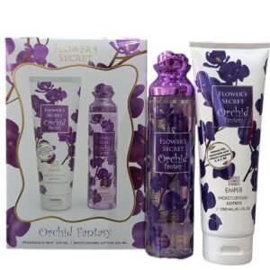 Emper طقم هدايا فلاور سكرت معطر جسم 250 مل مع لوشن مرطب 250 مل